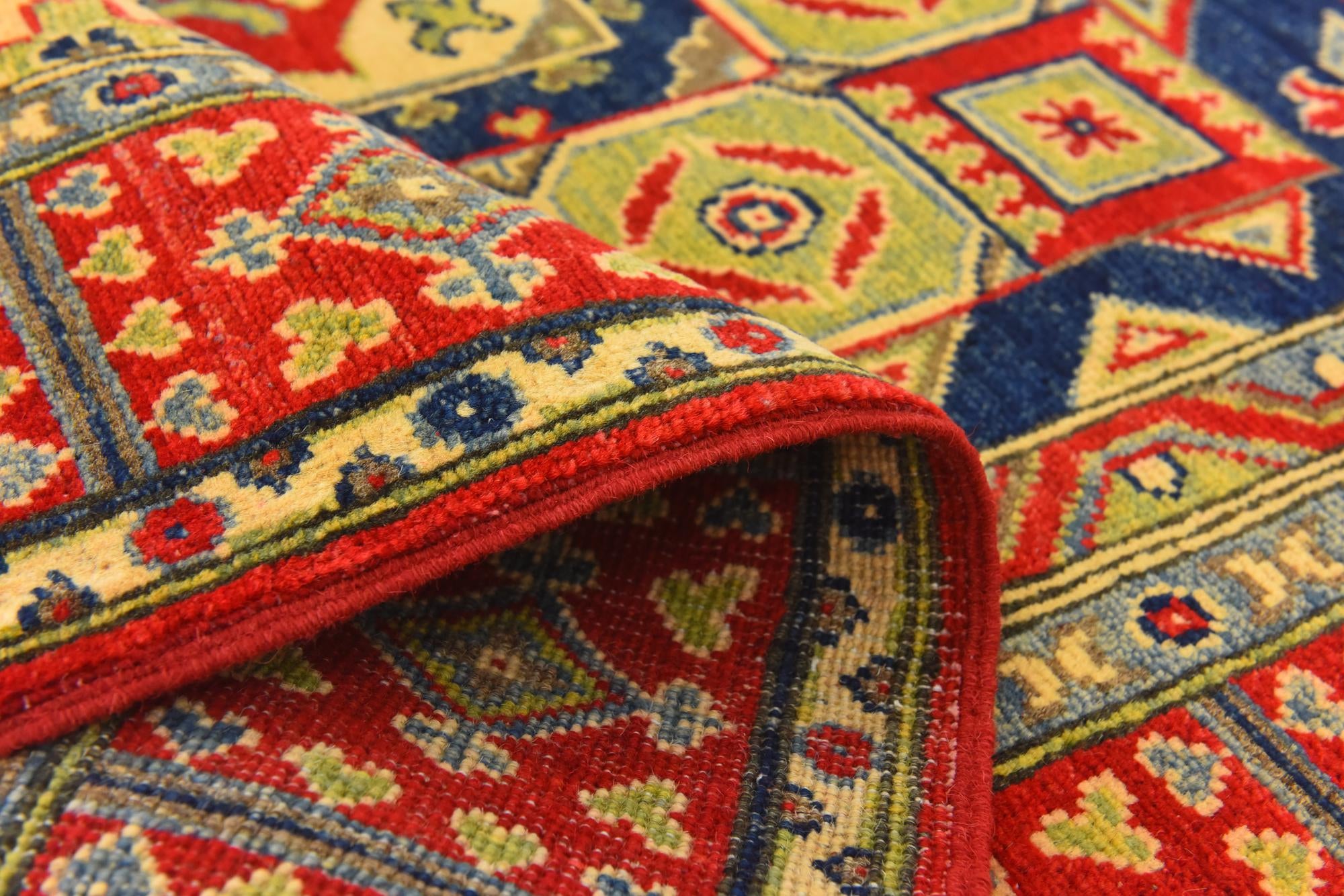 5' x 6' 8 Hand Knotted Kazak Rug