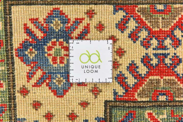4' x 6' 2 Hand Knotted Kazak Rug