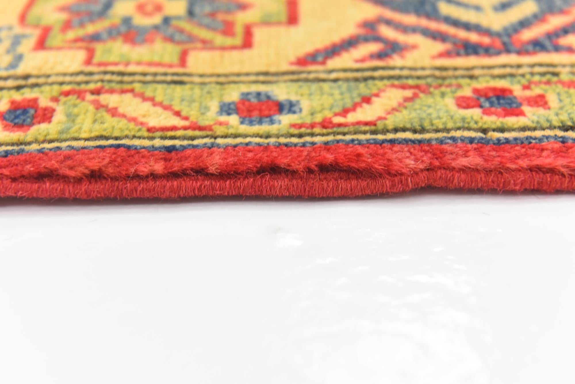 5' 3 x 6' 9 Hand Knotted Kazak Rug