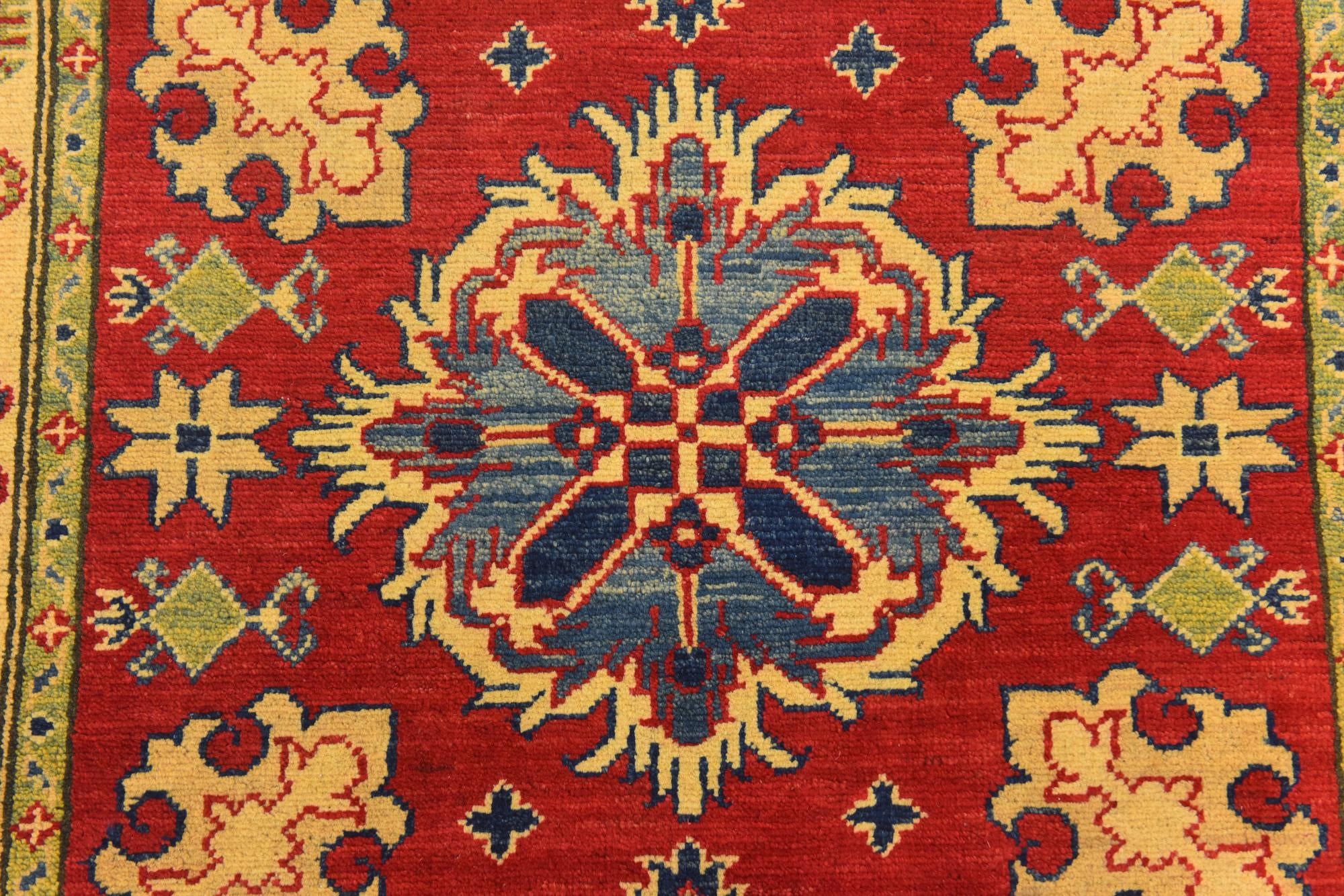 4' 2 x 5' 9 Hand Knotted Kazak Rug
