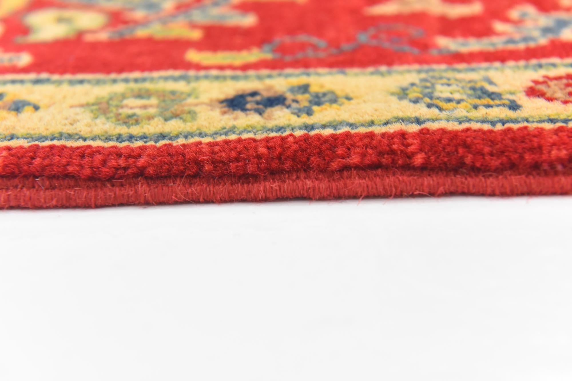 4' x 5' 10 Hand Knotted Kazak Rug