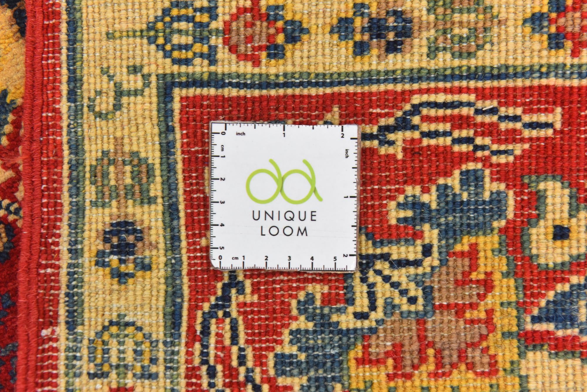 4' x 5' 10 Hand Knotted Kazak Rug