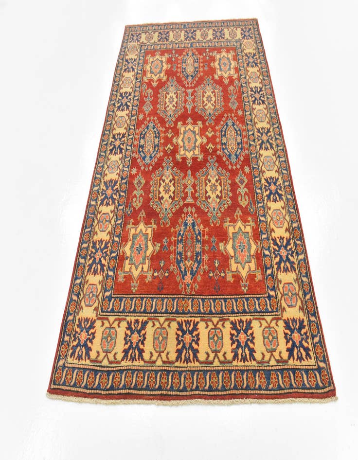 Detail image of 4' 10 x 7' 4  Hand Knotted Kazak Rug