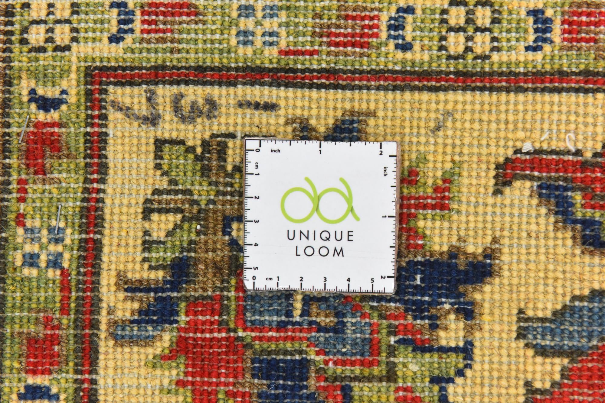 5' x 6' 7 Hand Knotted Kazak Rug