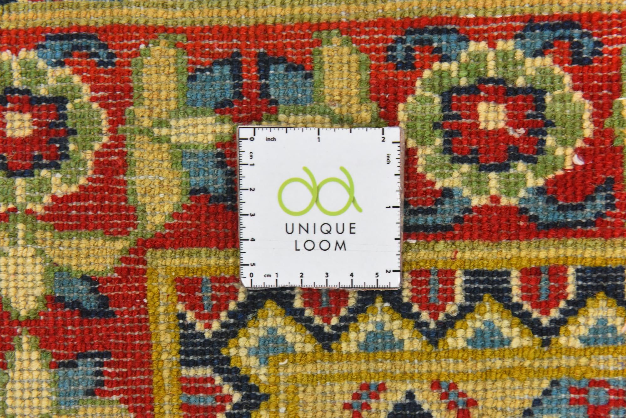 5' 2 x 6' 7 Hand Knotted Kazak Rug