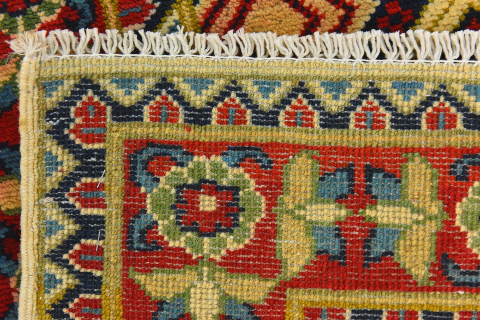 5' 2 x 6' 7 Hand Knotted Kazak Rug