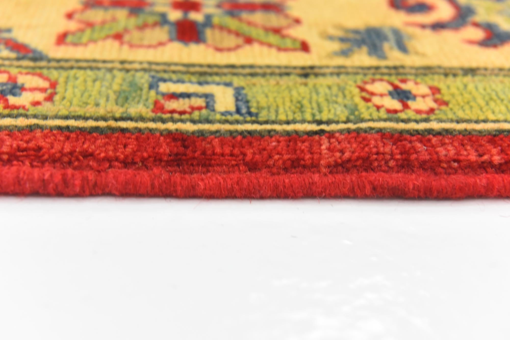 5' x 7' 2 Hand Knotted Kazak Rug