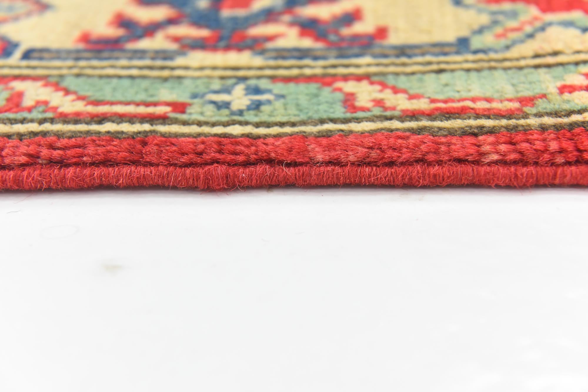 3' 3 x 5' Hand Knotted Kazak Rug