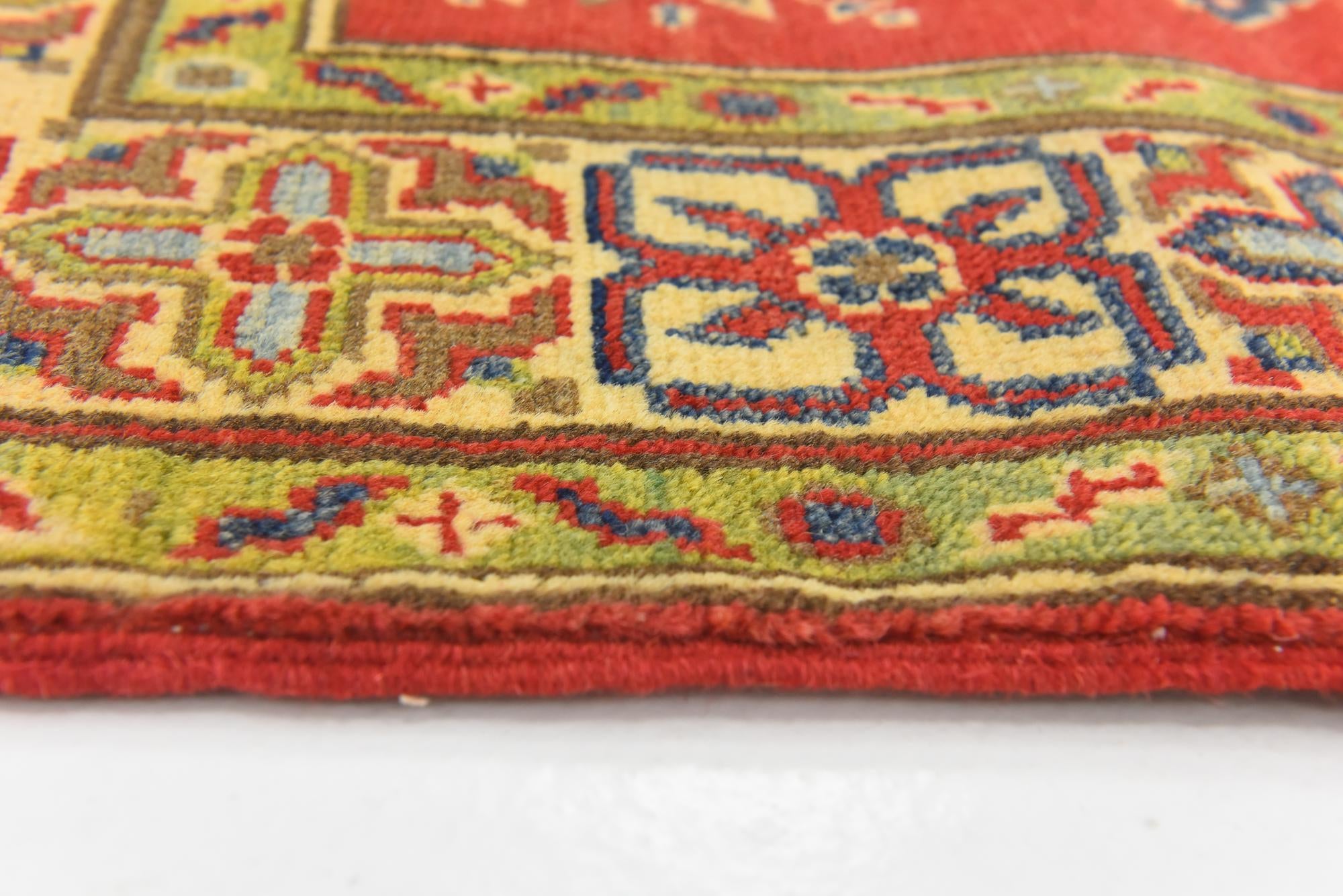 4' 1 x 6' Hand Knotted Kazak Rug