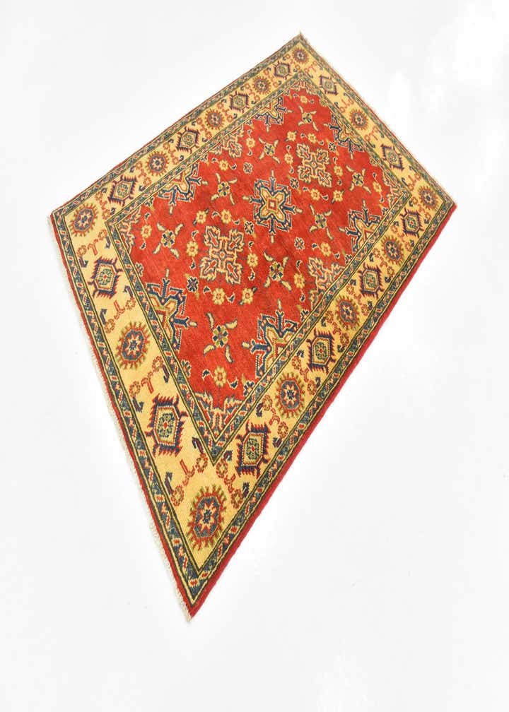 3' 5 x 5' 1 Hand Knotted Kazak Rug