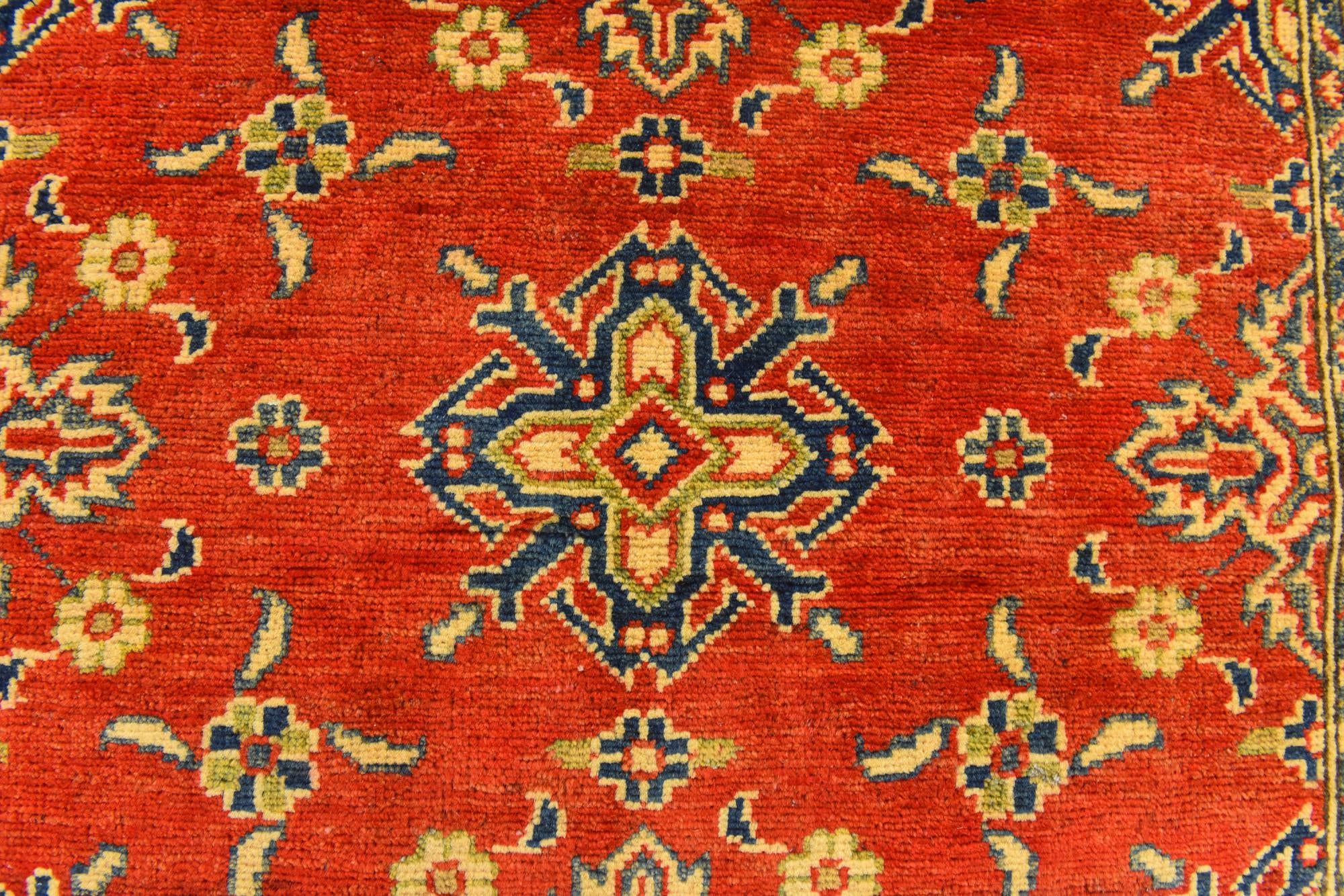 3' 5 x 5' 1 Hand Knotted Kazak Rug
