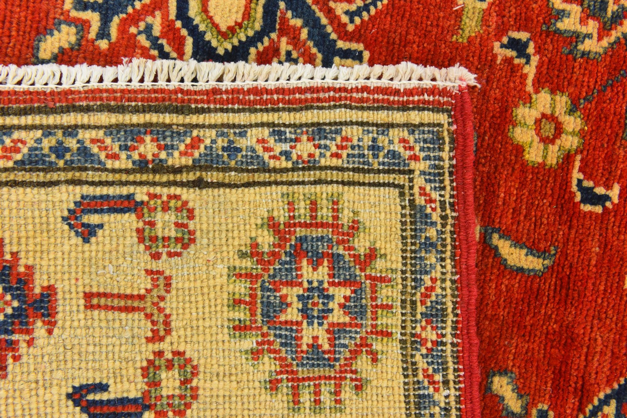 3' 5 x 5' 1 Hand Knotted Kazak Rug