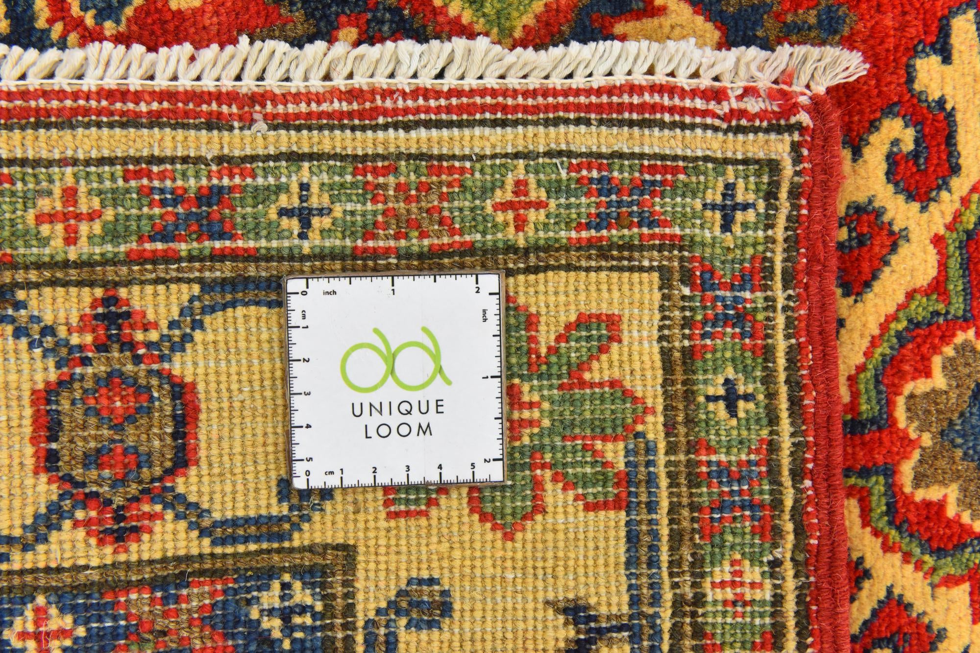 4' x 5' 9 Hand Knotted Kazak Rug