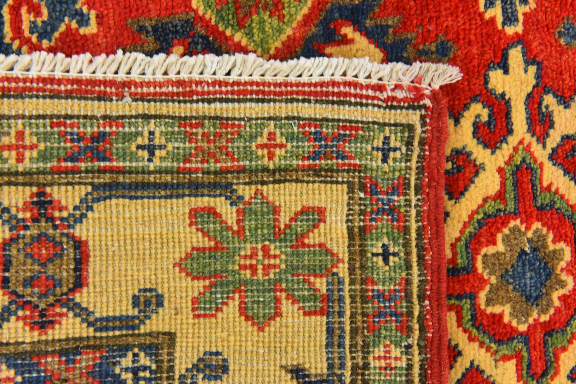 4' x 5' 9 Hand Knotted Kazak Rug