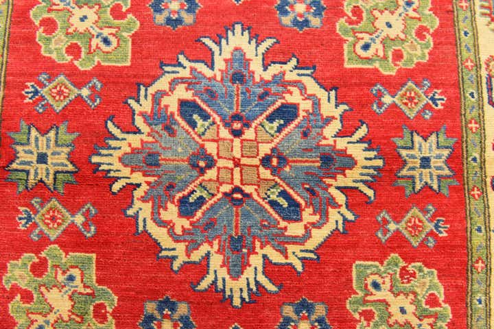 3' 10 x 5' 9 Hand Knotted Kazak Rug