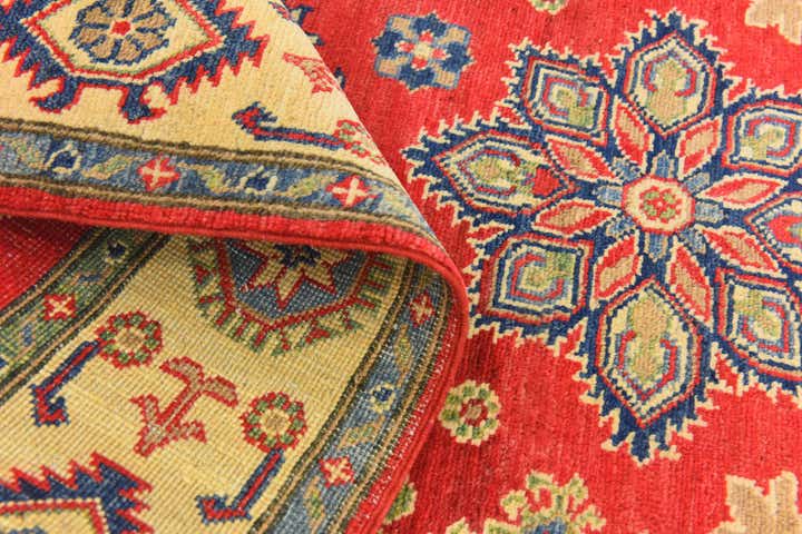 3' 10 x 5' 9 Hand Knotted Kazak Rug