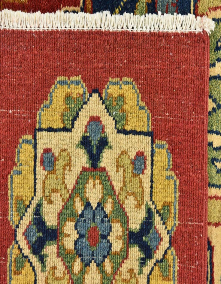 Detail image of 5' 7 x 8'  Hand Knotted Kazak Rug