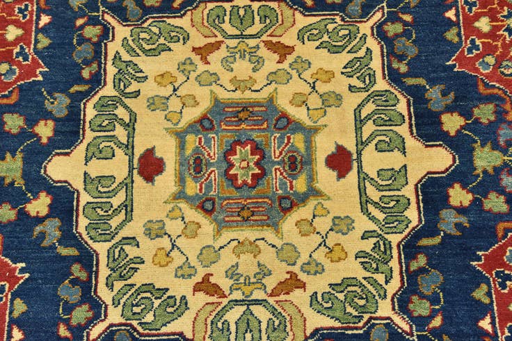 Detail image of 5' 7 x 8' Hand Knotted Kazak Rug