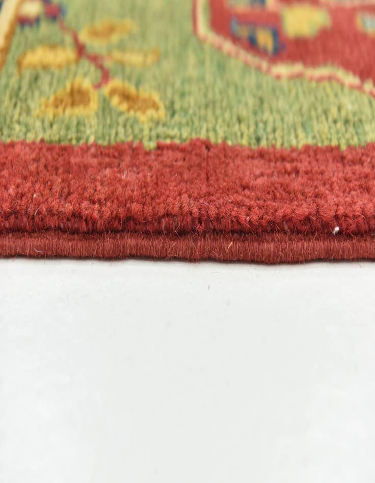 Detail image of 5' 7 x 8'  Hand Knotted Kazak Rug