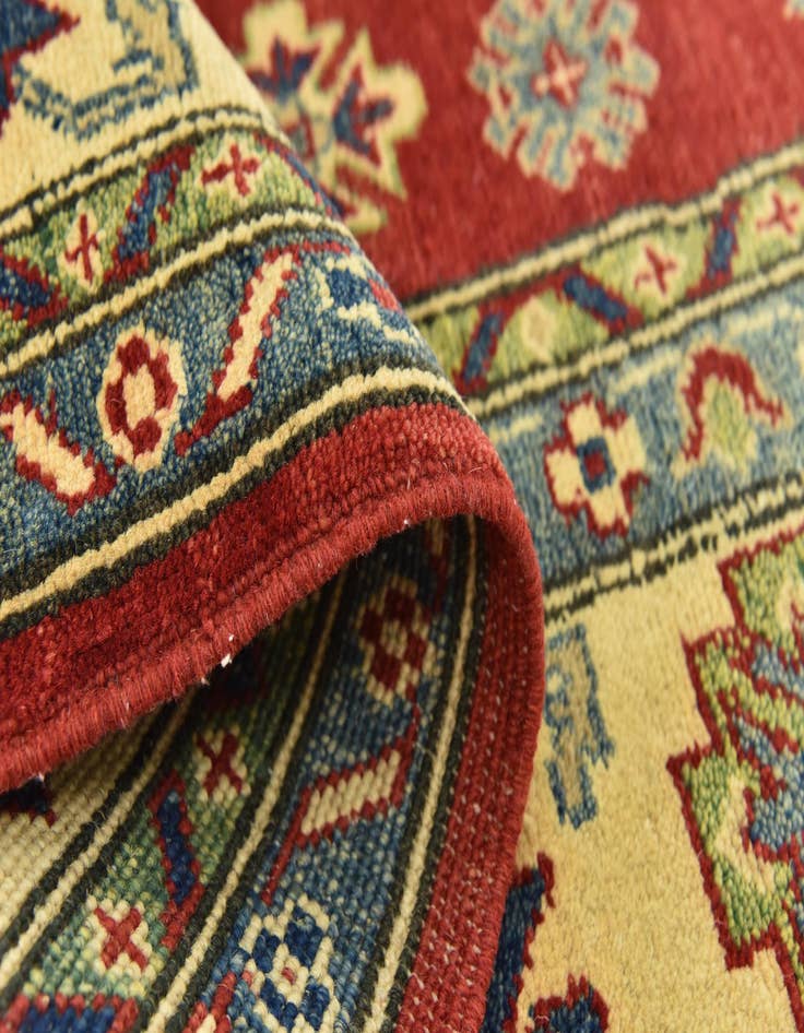 Detail image of 5' 7 x 7' 10  Hand Knotted Kazak Rug