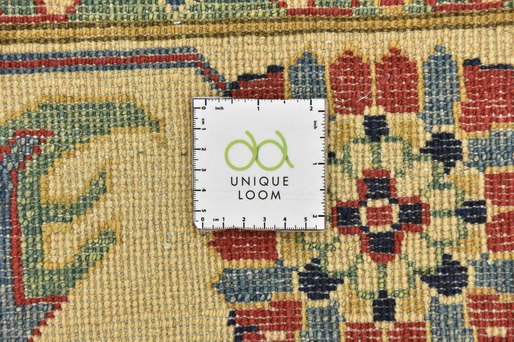 5' 6 x 8' 7 Hand Knotted Kazak Rug