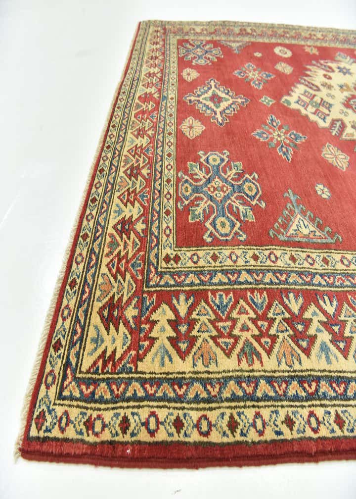 5' 7 x 8' 10 Hand Knotted Kazak Rug
