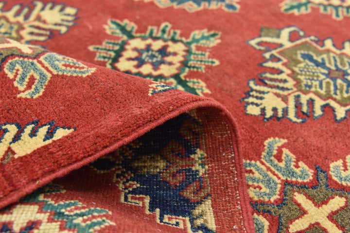6' 9 x 9' 7 Hand Knotted Kazak Rug