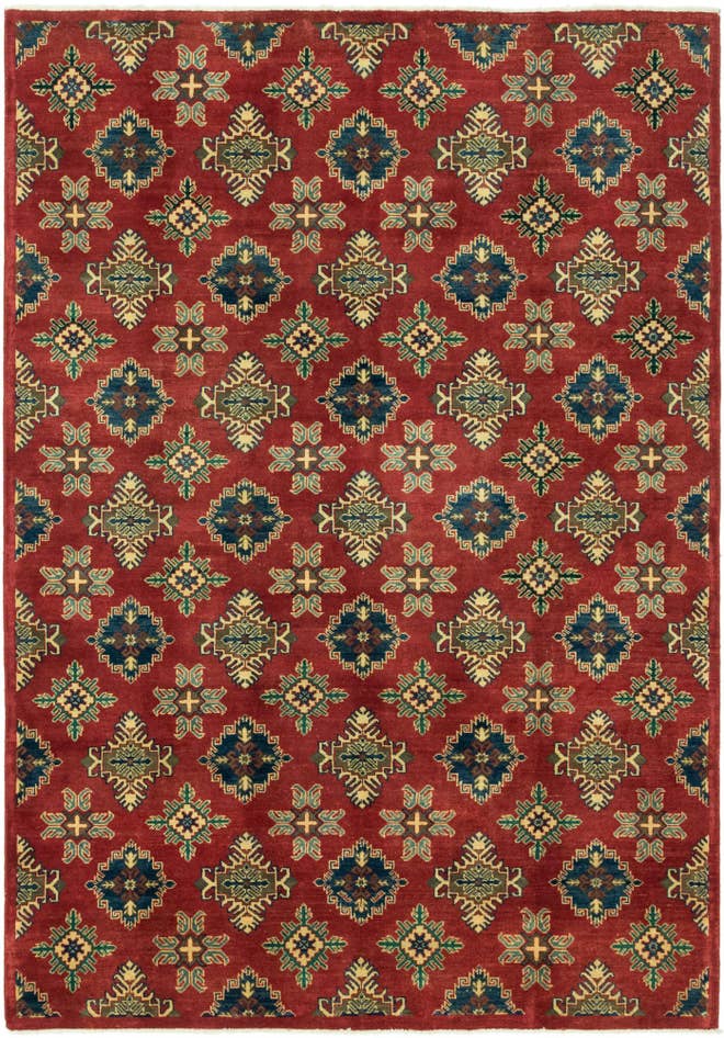 Detail image of 6' 9 x 9' 7 Hand Knotted Kazak Rug