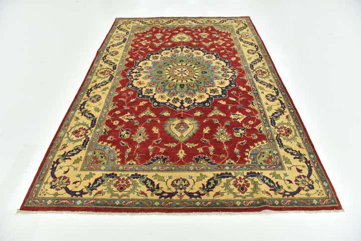 185cm x 275cm Handgeknüpft Kazak Teppich