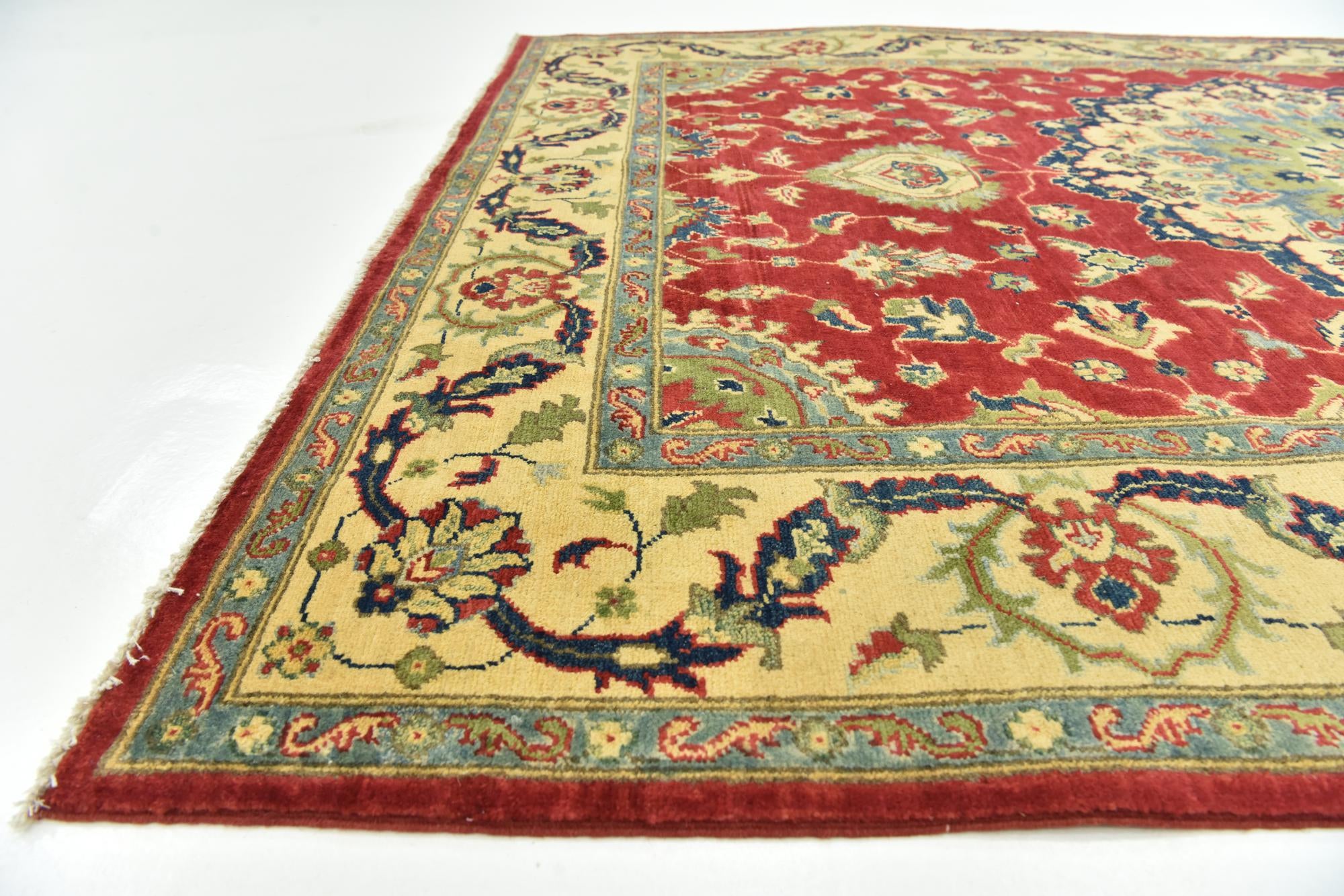 6' x 9' Hand Knotted Kazak Rug