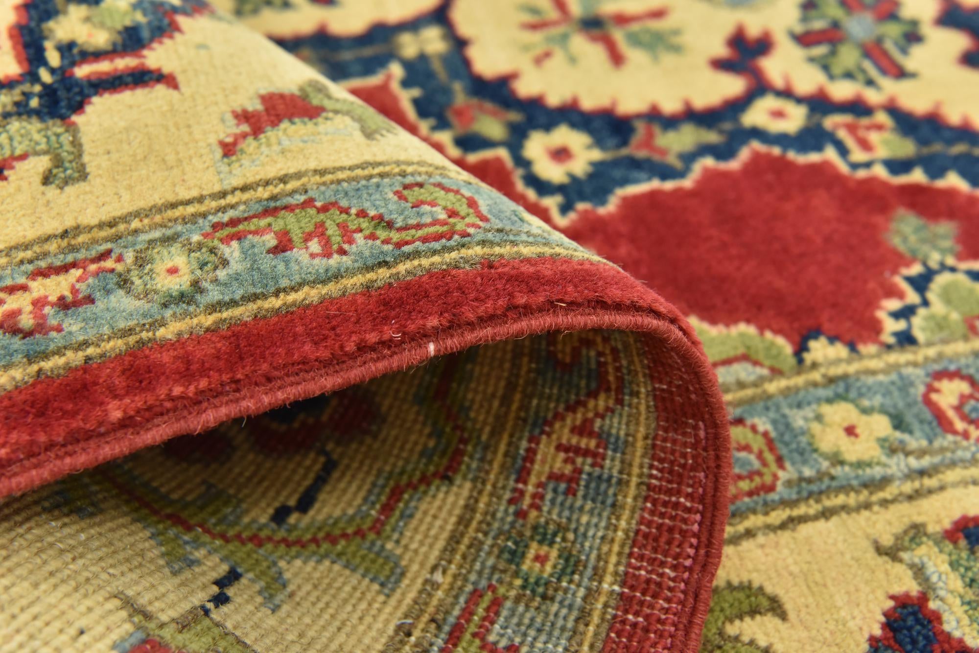 6' x 9' Hand Knotted Kazak Rug