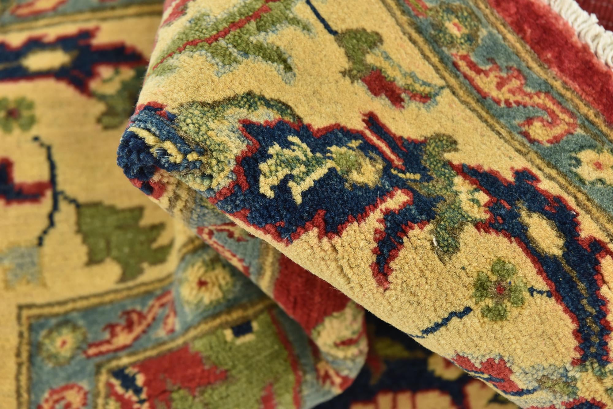 6' x 9' Hand Knotted Kazak Rug