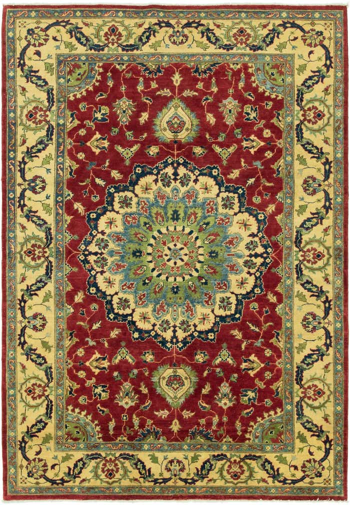 185cm x 275cm Handgeknüpft Kazak Teppich
