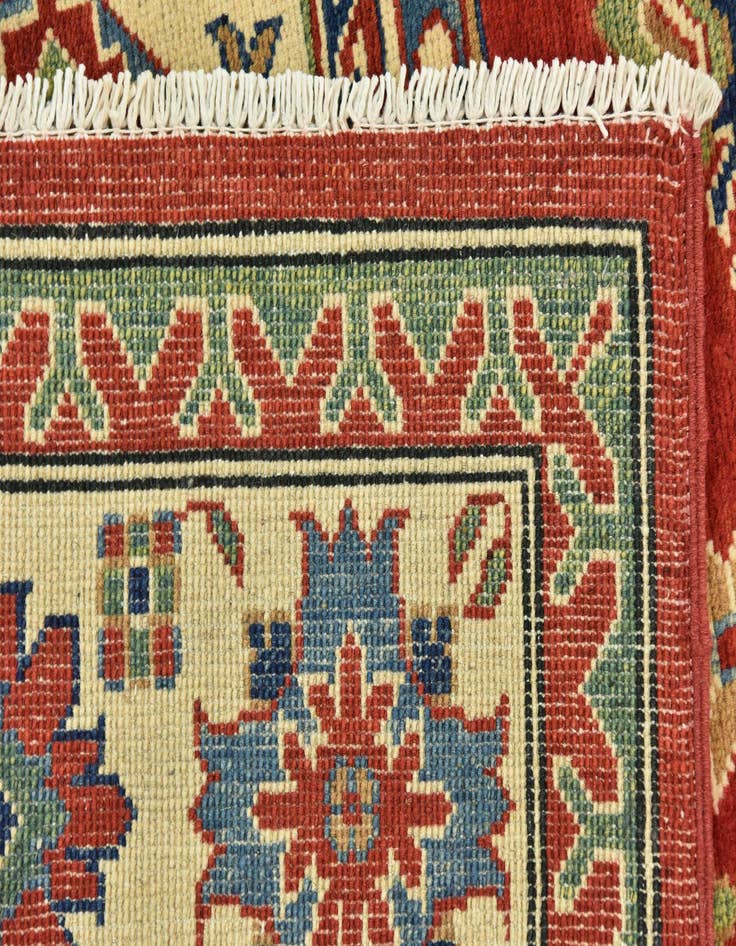 Detail image of 6' 6 x 9' 9  Hand Knotted Kazak Rug
