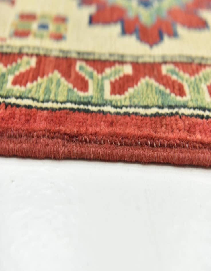 Detail image of 6' 6 x 9' 9  Hand Knotted Kazak Rug