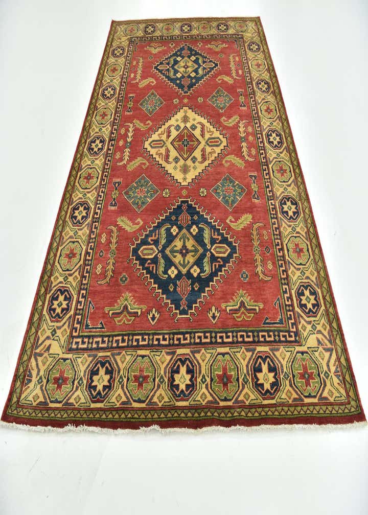 6' 9 x 9' 8 Hand Knotted Kazak Rug