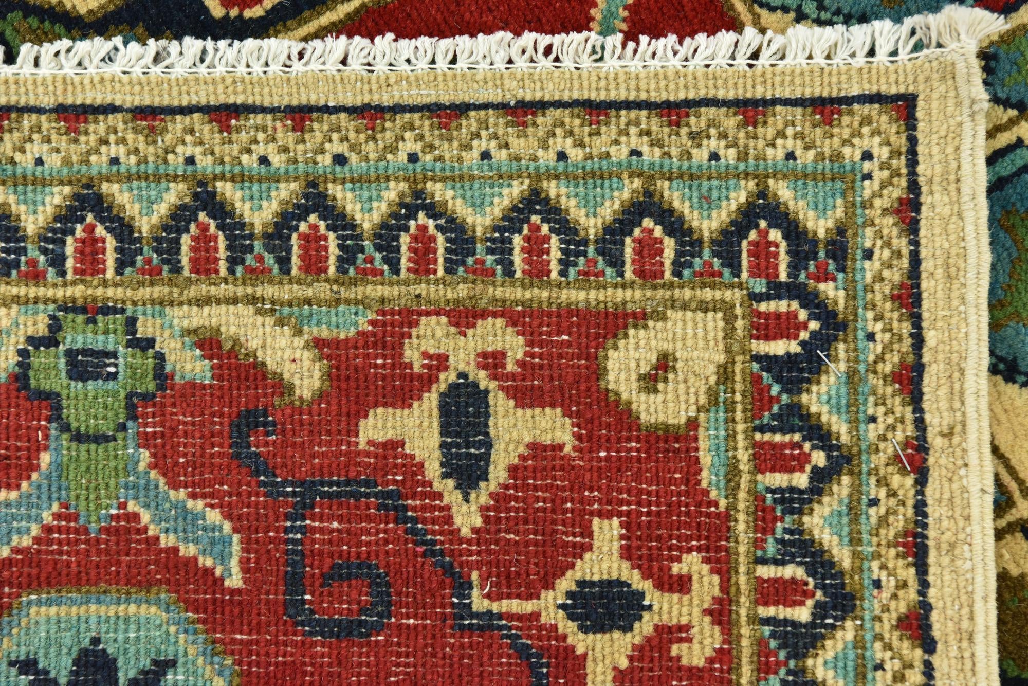6' 6 x 9' 7 Hand Knotted Kazak Rug