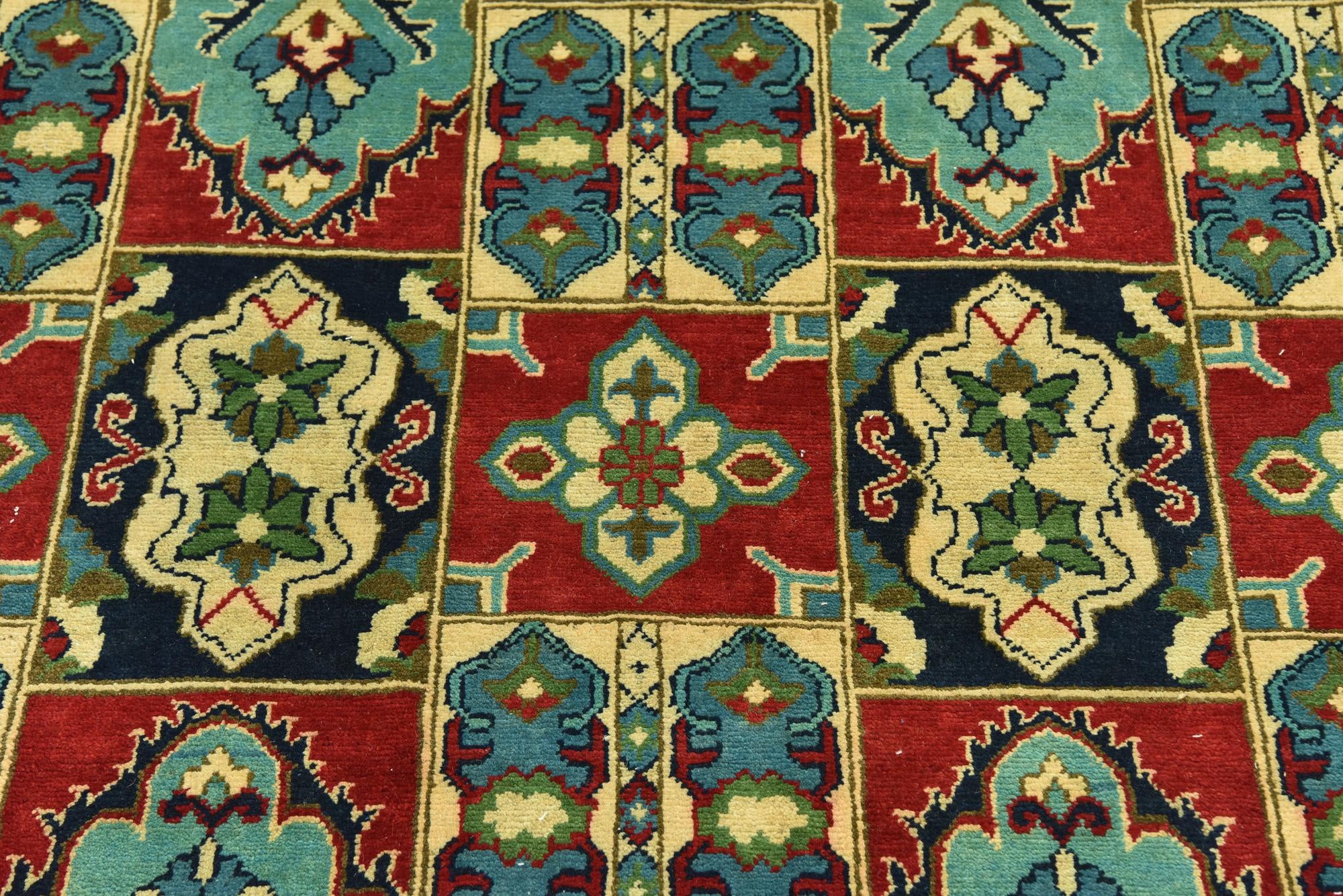 6' 6 x 9' 7 Hand Knotted Kazak Rug