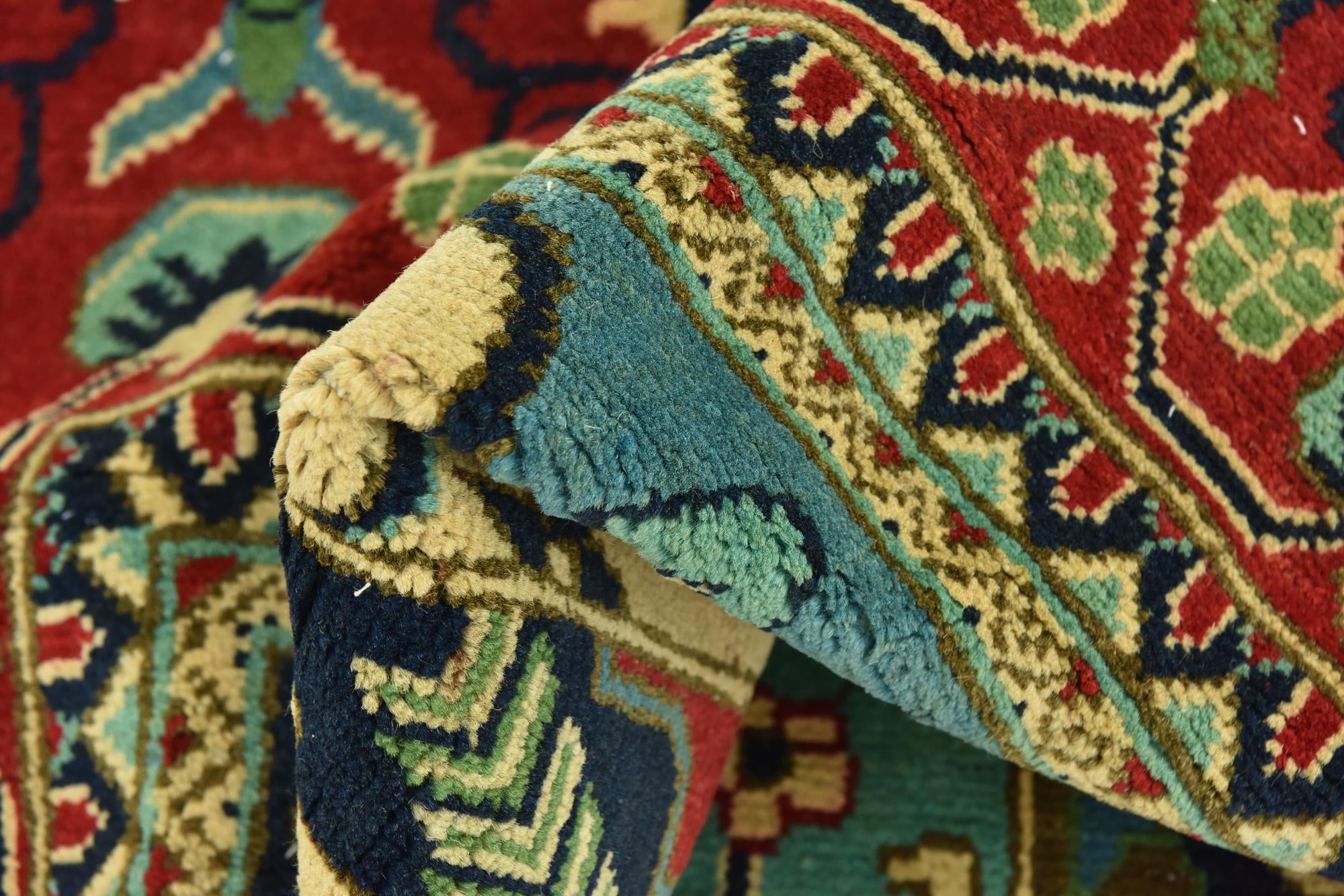 6' 6 x 9' 7 Hand Knotted Kazak Rug