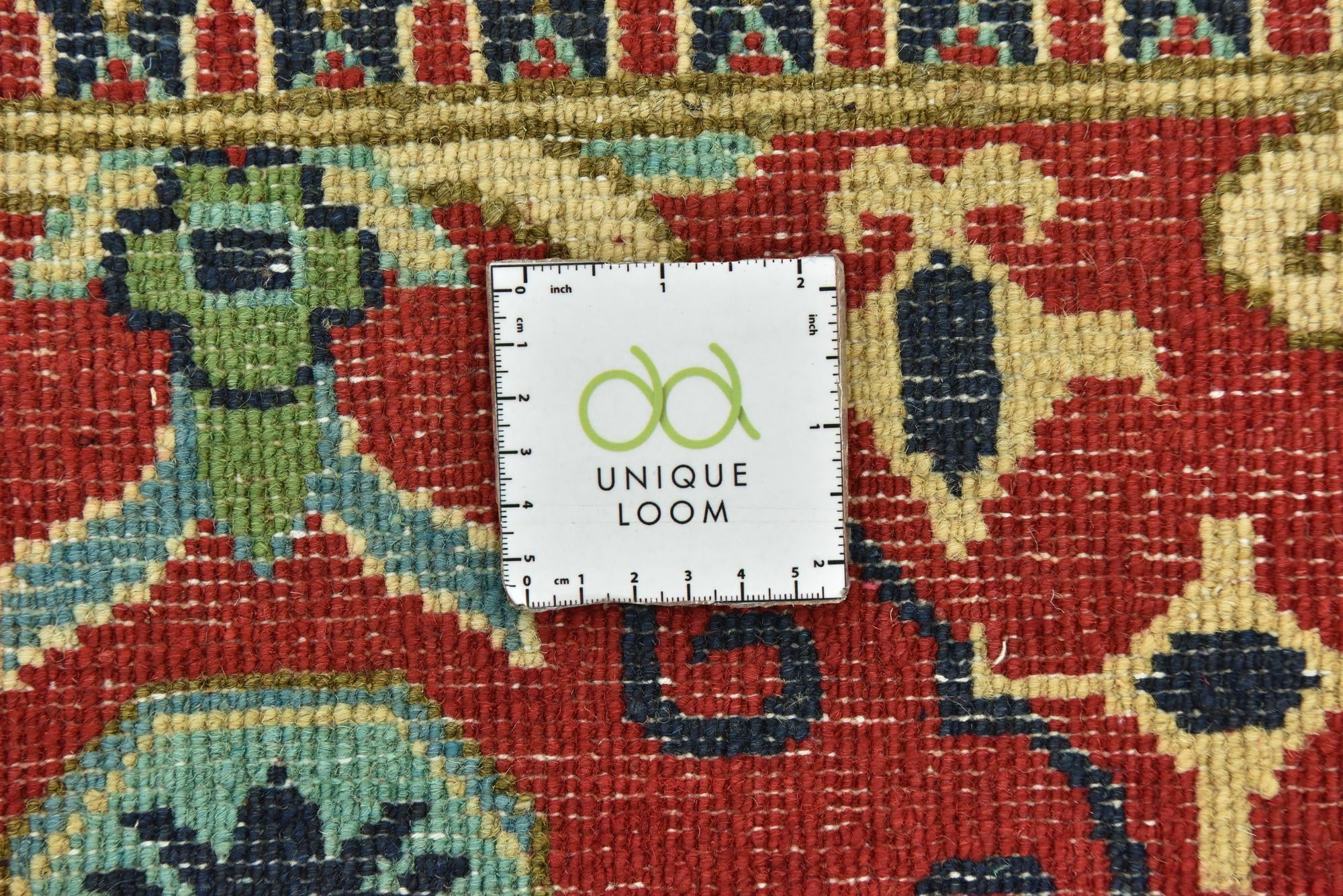 6' 6 x 9' 7 Hand Knotted Kazak Rug