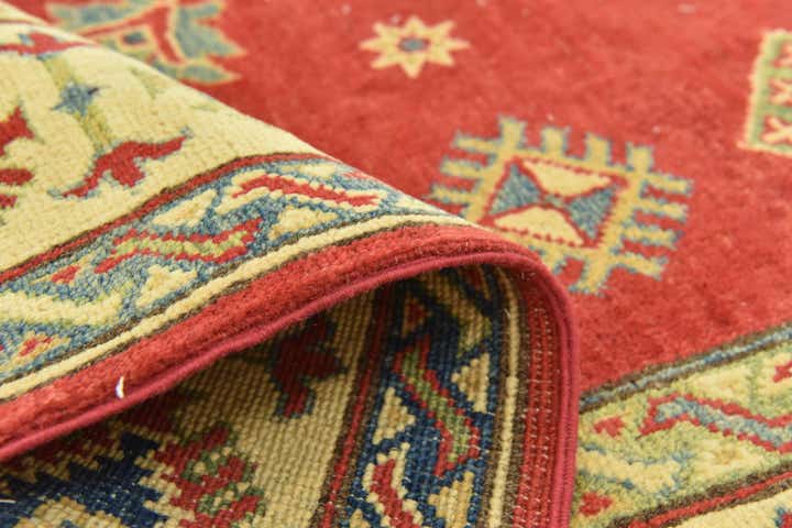 6' x 9' Hand Knotted Kazak Rug