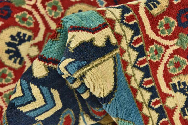6' 9 x 9' 8 Hand Knotted Kazak Rug