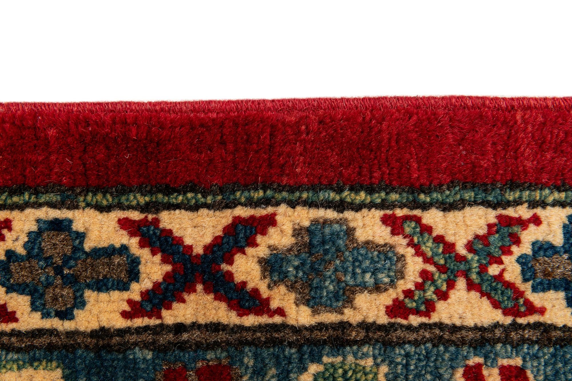 9' 2 x 12' 2 Hand Knotted Kazak Rug
