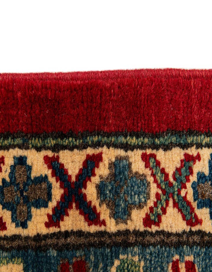 Detail image of 9' 2 x 12' 2 Hand Knotted Kazak Rug