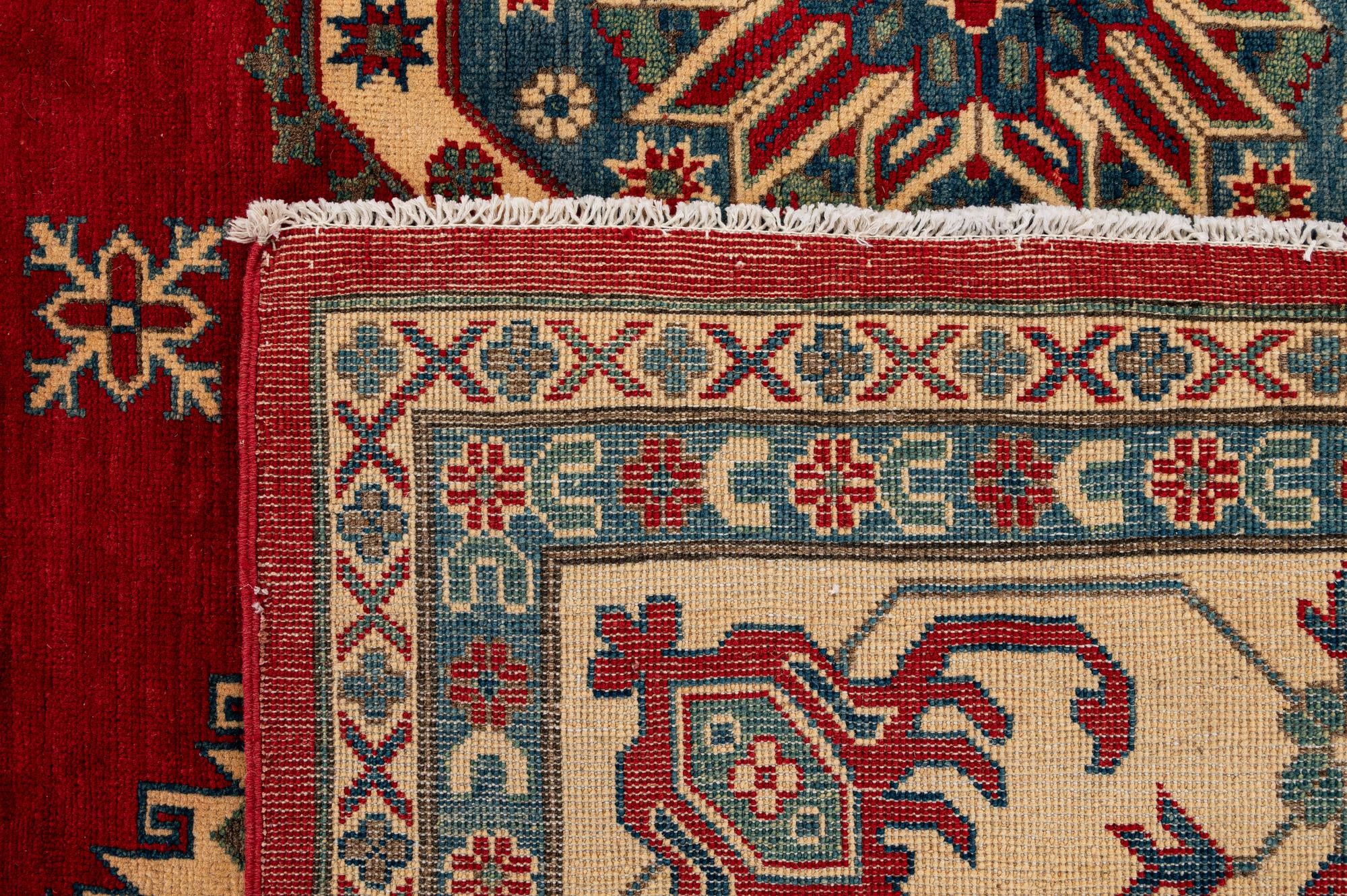 9' 2 x 12' 2 Hand Knotted Kazak Rug