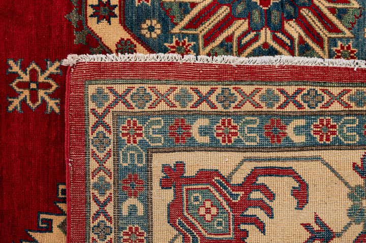 9' 2 x 12' 2 Hand Knotted Kazak Rug