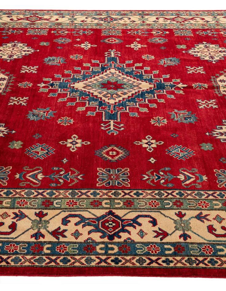 Detail image of 9' 2 x 12' 2 Hand Knotted Kazak Rug