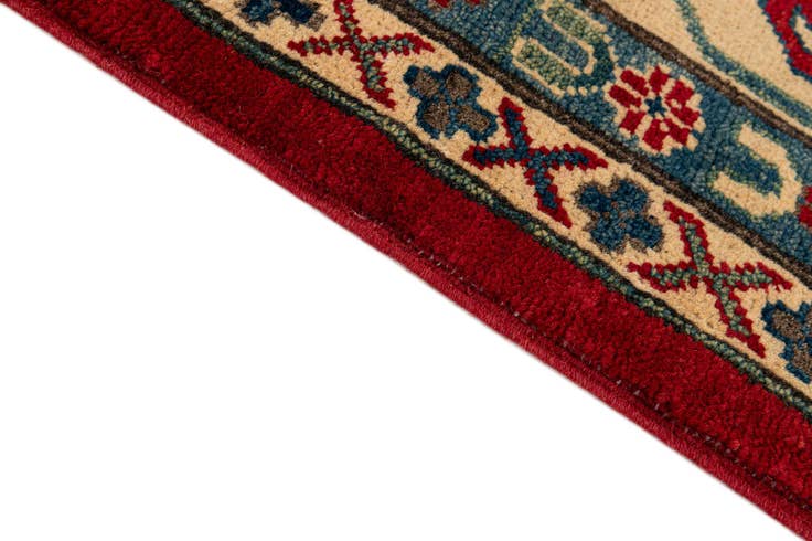 Detail image of 9' 2 x 12' 2 Hand Knotted Kazak Rug