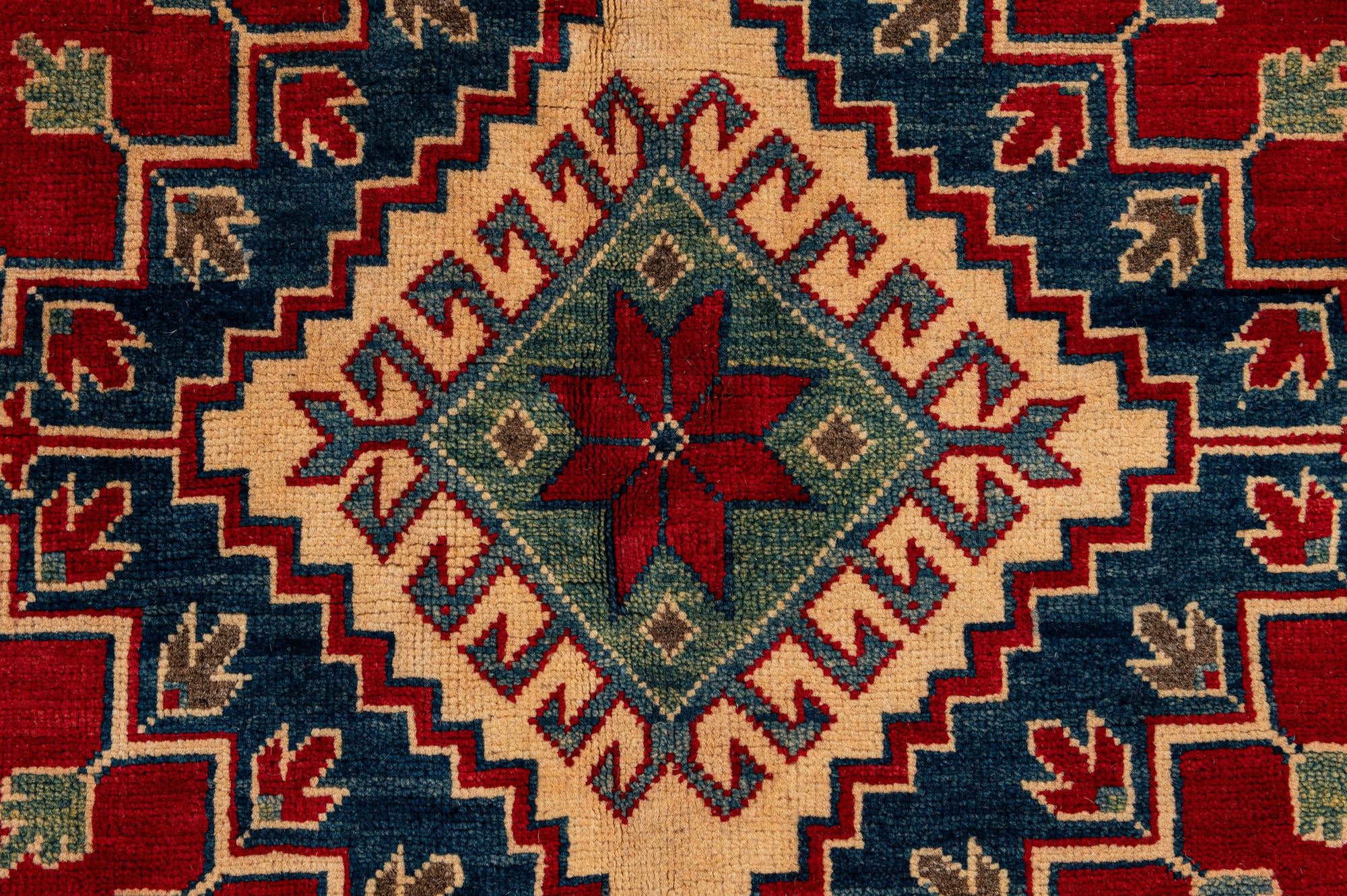 9' 2 x 12' 2 Hand Knotted Kazak Rug