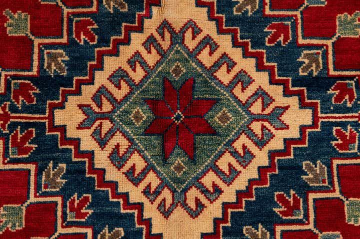 9' 2 x 12' 2 Hand Knotted Kazak Rug